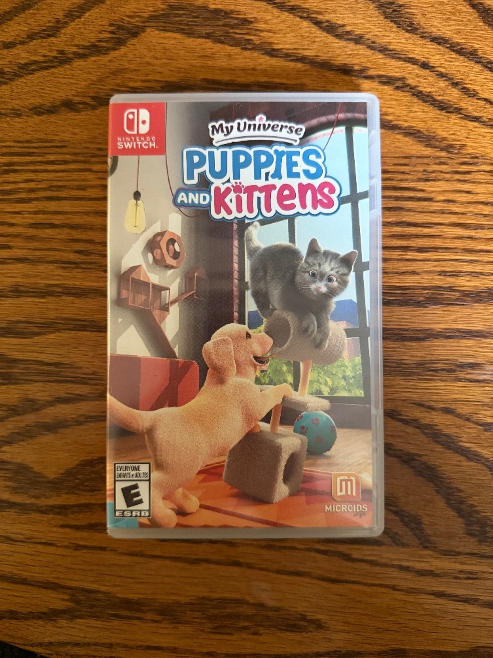 Nintendo Switch My Universe: Puppies and Kittens Game No Manual Tested EUC